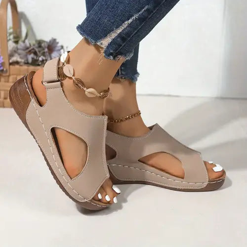 š„Letzter Tag Aktion 50% RABATT - Damen Neue Sommer Strass Offene Zehen OrthopƤdische Sandalen