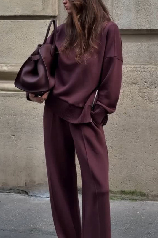 2026 New Long-Sleeved Sweatshirt Set