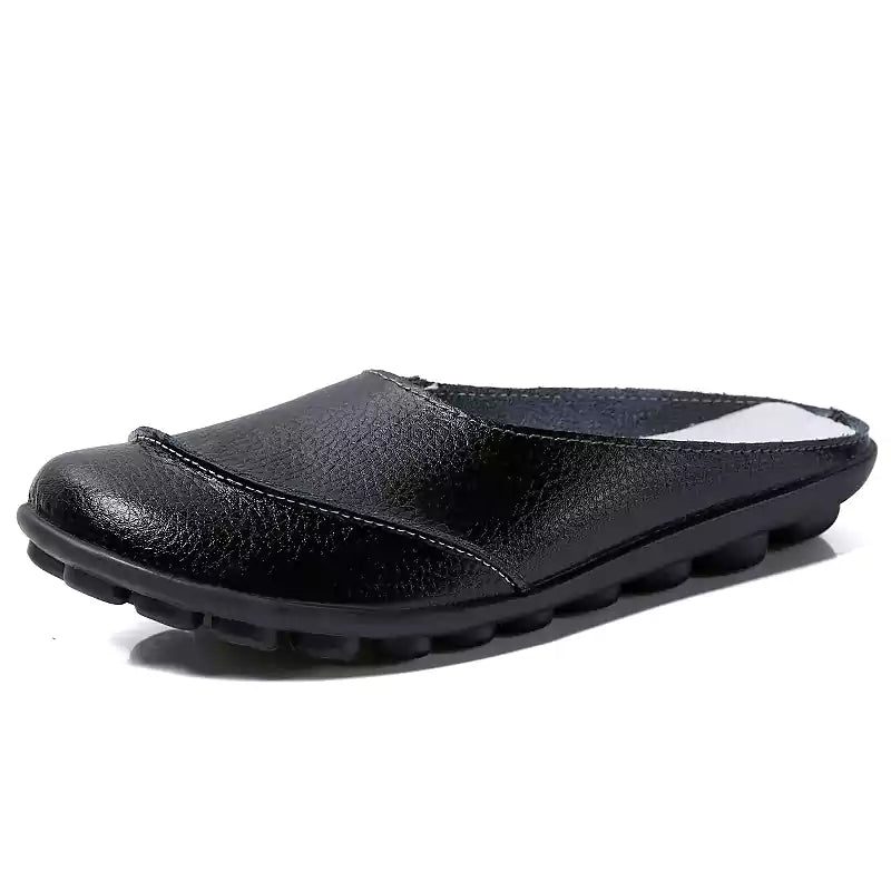 LetcloTM Leder weiche Sohlen Bequeme flache Sandalen