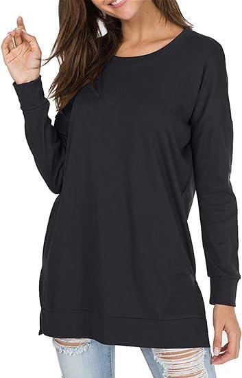 🔥Bis zu 69% Rabatt heute🔥Damen 2025 Rundhals Plus Size Freizeit Alltags-Oberteile