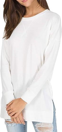 🔥Bis zu 69% Rabatt heute🔥Damen 2025 Rundhals Plus Size Freizeit Alltags-Oberteile
