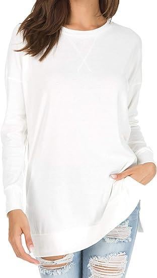 🔥Bis zu 69% Rabatt heute🔥Damen 2025 Rundhals Plus Size Freizeit Alltags-Oberteile
